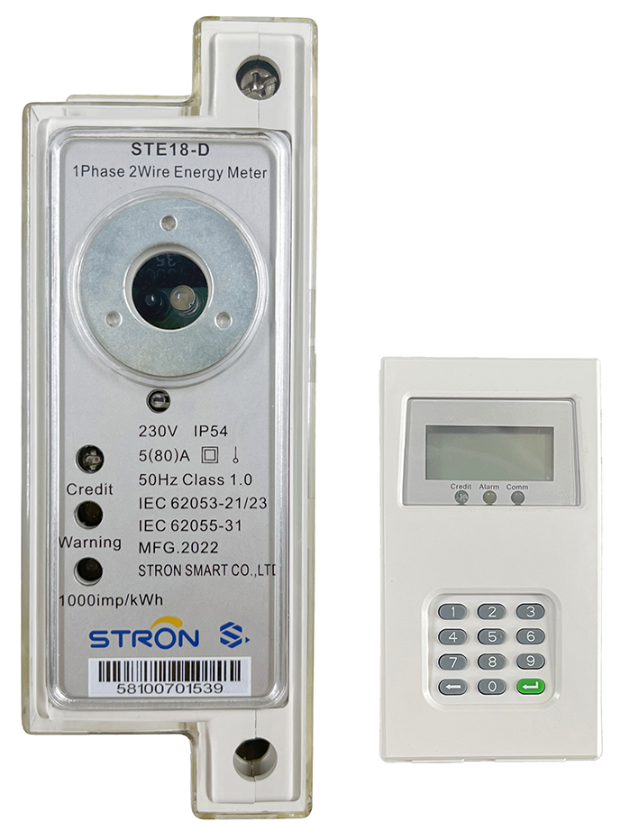 China Smart Prepaid Electricity Meter Anti-Tamper Protection and Communication with AMI System through Data Concentrator on sale