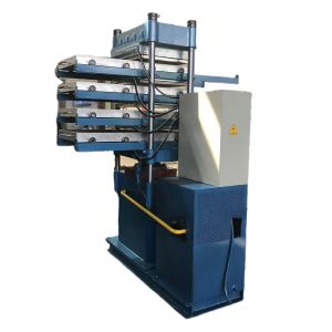 PLC Control Rubber Floor Tile Vulcanizing Machine Rubber Floor Tile Making