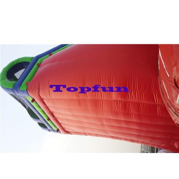 Large Size Square Inflatable Slide Mall Advertising Amusement Slide