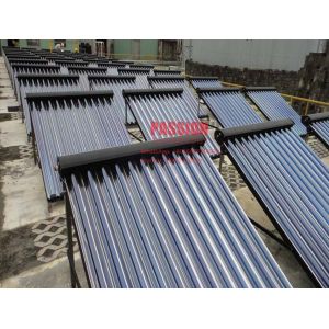 30 Tubes Pressurized Solar Collector 24*90mm Condenser Heat Pipe Solar Collector