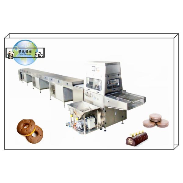 PD400 Complete Chocolate Enrobing Machine Line Complete Chocolate Coating