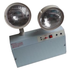3 Hours Operation Rechargeable LED Emergency Twin Spot Light Wall Mounted