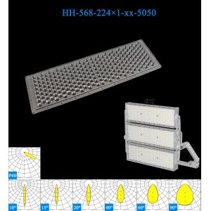 Wholesale 224×1 Stadium LED Lens | 5050 Chips | Multi-Angle 10°–90° | Polarizing 60° | Waterproof &amp; Low-Glare Design from china suppliers