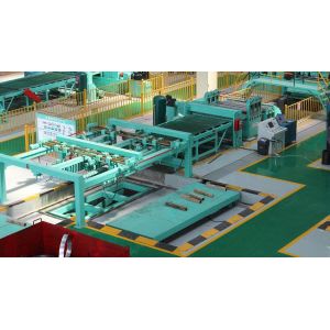 300kw Sheet Metal Cut To Length Machine Lines Hydraulic decoiler