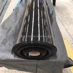 Outdoor Black Polyethylene Geomembrane for Biogas Digesters 2mm HDPE Fish Farm