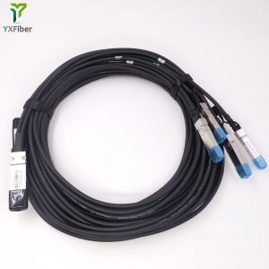 40G QSFP+ TO 4SFP+ DAC Breakout Passive Optical Cable
