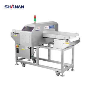 China Touch Screen Conveyor Belt Detector De Metals Needle Detector Food Metal Detector With Multi-Language System on sale