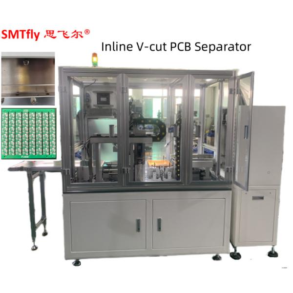 Quality Electromagnetic Valve Control PCB V Cut Machine Online Pneumatic 3.5mm Linear Blade 330mm for sale