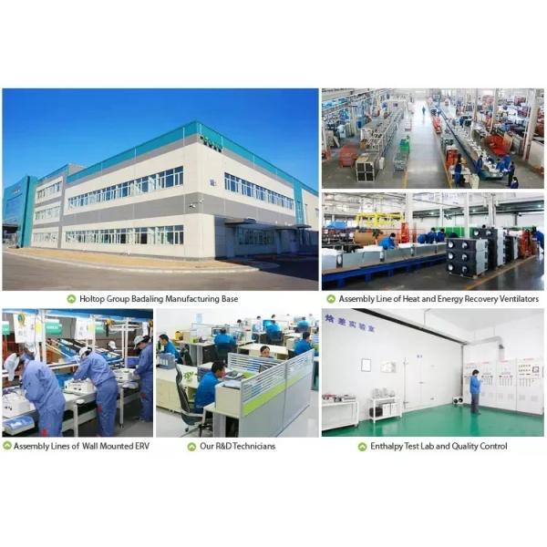 Anti Condensation Suspended Energy Recovery Ventilation ERV Fresh Air System Ventilator