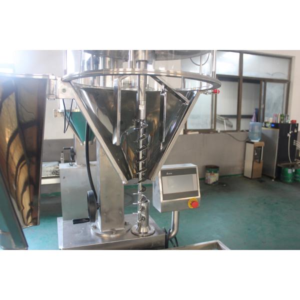 High Accuracy Flour Packing Machine , Screw Filling Machine For Powder