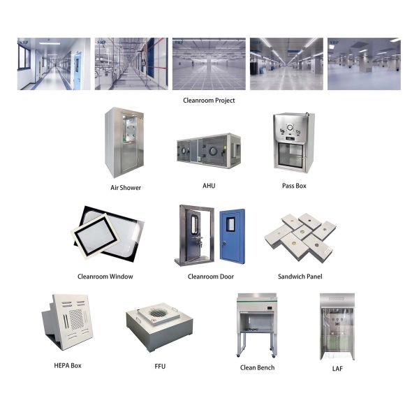 Dust Free Workshop Clean Room In Laboratory For Food Processing Printing