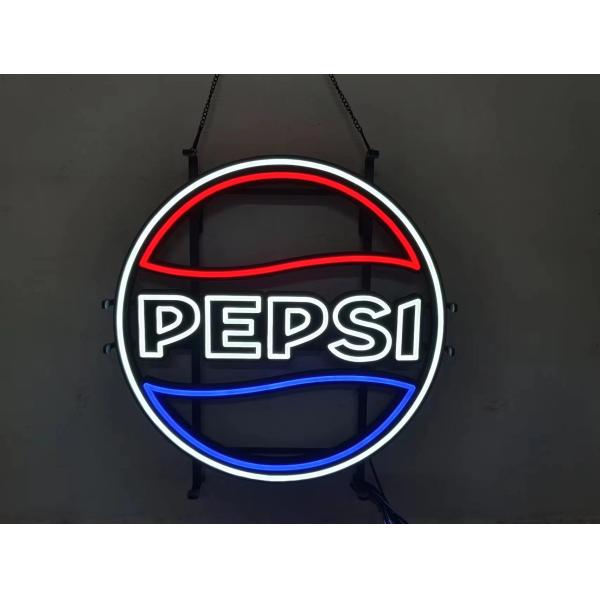 Custom Logo New Design PEPSI PVC Led Neon Sign