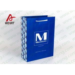 Promotional Paper Bag Matte Lamination With Bag Side 2 Color Printing
