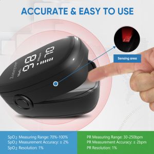 Portable Oximeterpulse Finger Clip Handheld Pulse Oximeter Machine Pulseoximeter