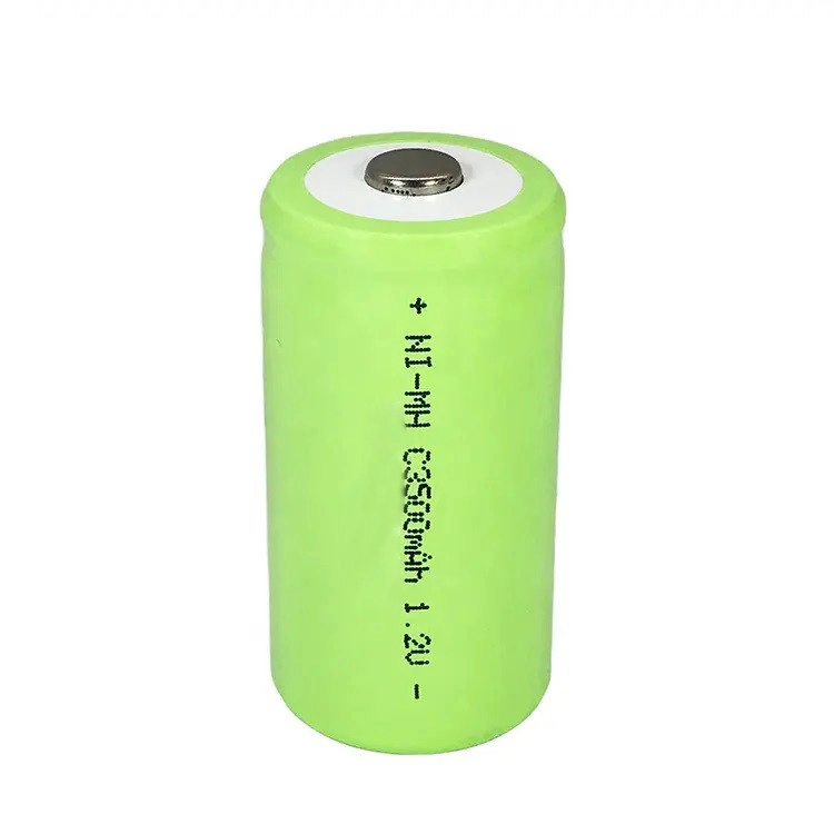 High Capacity NIMH Rechargeable Batteries 1.2 V 3500mAh C SIZE