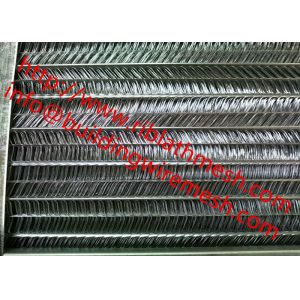 Flat Galvanized Expanded Metal Lath , Wire Mesh Lath 2500MM Length