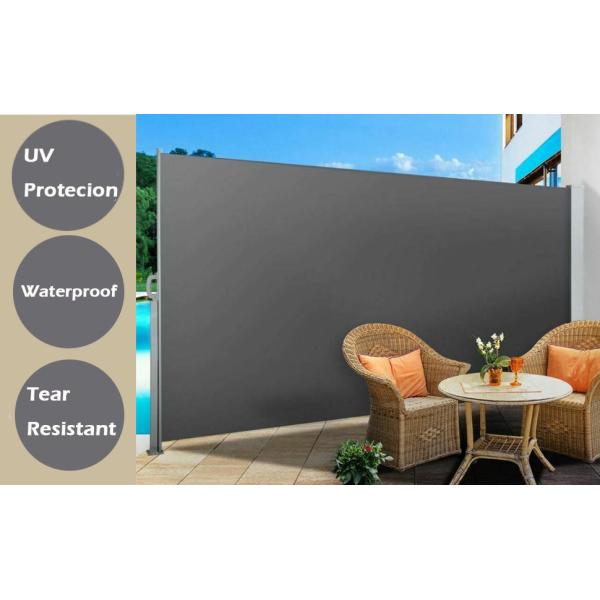 Quality Patio Retractable Privacy Wall Rolling Extendable Side Awning Privacy Screen Sun Shade for Balcony Garden Terrace for sale