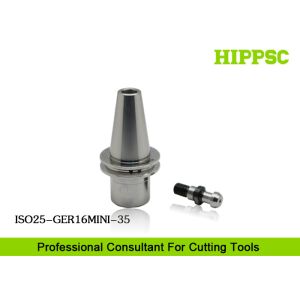 CNC curving and milling Tool Holder , ISO25 Tool Holder Ultra High Speed And