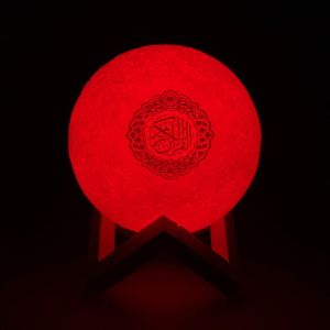 Wholesale SQ168 15cm Night Light 8GB 3D Touch Lamp Quran Speaker from china suppliers