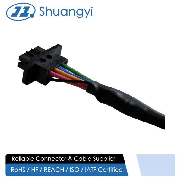 3.0mm Pitch 2×4-Pin Fan Connector Housing | Dual-Row Electronic Signal Connector
