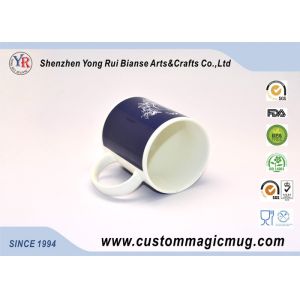 Porcelain Personalised Colour Changing Mugs , Heat Change 11oz Mugs
