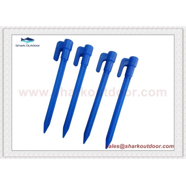 High quality PP or ABS plastic tent peg for beach tent large tent 6 in