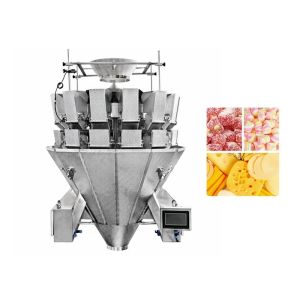 Cheese Multihead Weigher Machine With 12 Head Buckets