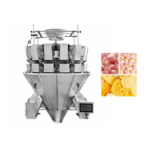 Quality Cheese Multihead Weigher Machine With 12 Head Buckets for sale
