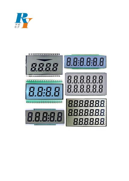 Quality Custom 7 Segment LCD segment Display Optional Digit Tn Stn FSTN Va Display for sale