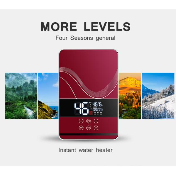New Design Bathroom Instant Hot Shower Electric Induction Water Heater