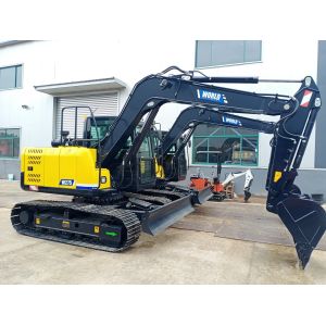 Mini Crawler Excavator Breaker With 11rpm Swing Speed Similar To Komatsu PC60