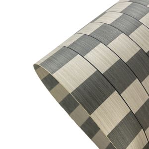 China Exotic Parquet Wood Veneer With Fleece Backing DIY For Wallcovering Home Table Decoration on sale