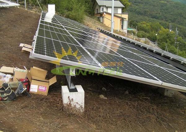 Quality Robust Structure Solar Rack Mounting System , Solar Mounting Hardware Brackets for sale