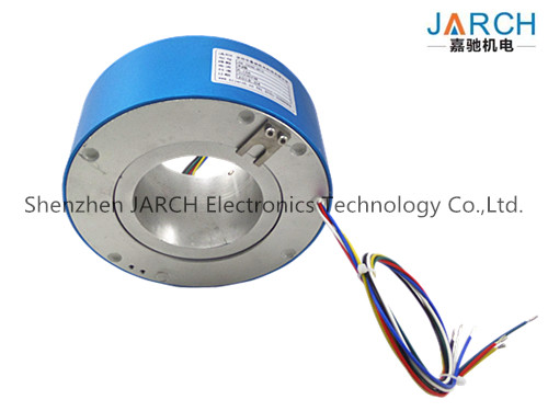 380V 4 ~ 72 Conductors 90mm Through Bore High Voltage Slip Rings For Wrapping