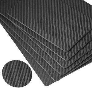 Matte Carbon Fiber Sheets 3K Twill Weave Plate Panel 15mm