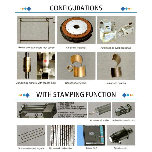28pcs/Min Cutting And Creasing Machine With Gold Stamping Function