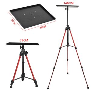 1.5M Projector Laptop Stand Aluminum Alloy With Tray Load 8KG