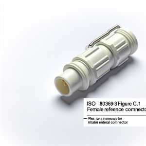 ISO 80369-3 Female Reference Connector for Male Enteral Testing