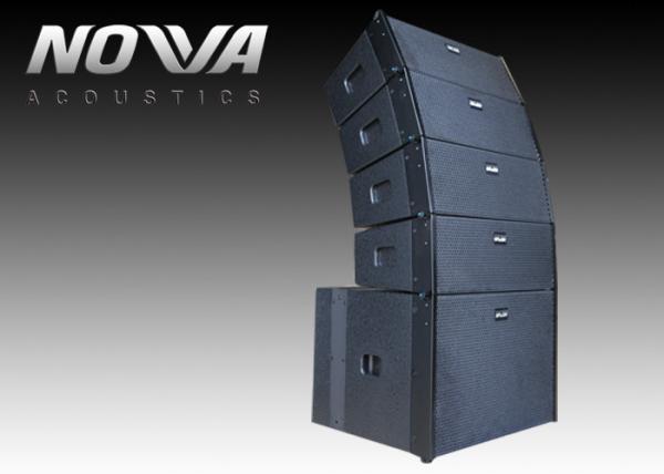 8 Ohms Powered Speaker System , Active Line Array Speaker System Portable With
