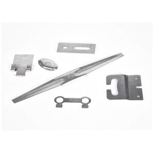 High Strength Metal Fabrication Parts Customised For Aluminum Alloy AL2024