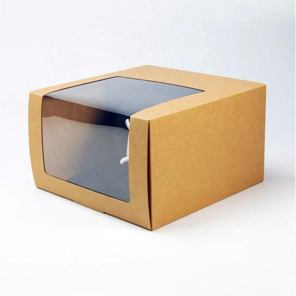 Luxury Custom Logo Baseball Hat Boxes Packaging Baseball Window Paper Foldable Gift Box