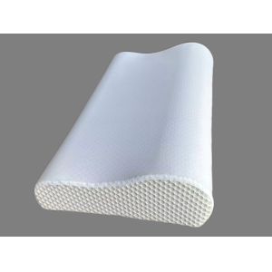 Contoured Memory Foam Pillow for Relief of Muscles and Mental Pressure