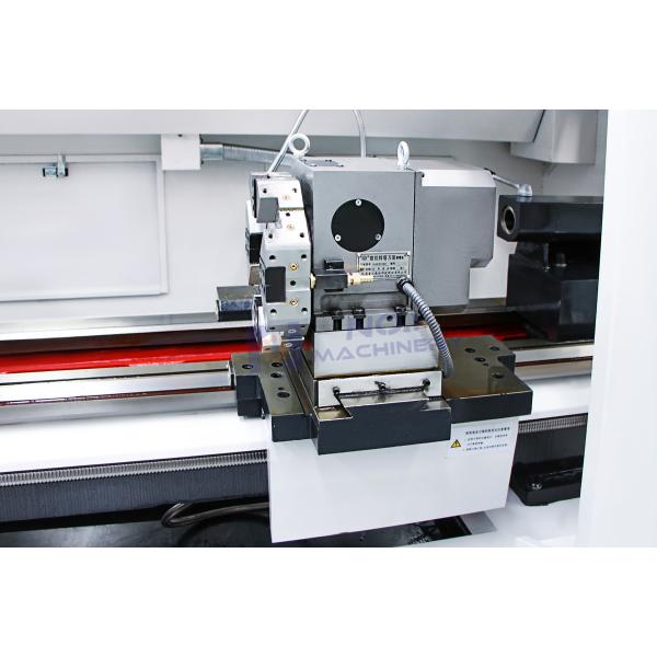 CK6150 Horizontal CNC Lathe Machine 1500mm 4 Station Flat Bed Lathe