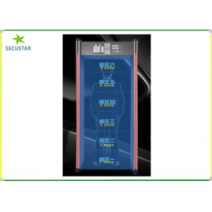 Ferrous / Non Ferrous Metal Walk Through Scanner , Pass Through Metal Detector