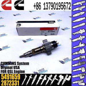 Wholesale 4359204 5491659 Diesel Engine Fuel Injector For Cummins Excavator QSL9.3 ISCE Engine 6L from china suppliers