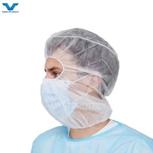Free Sample Polypropylene Non-Woven PP Disposable Hair Net Bouffant Caps with