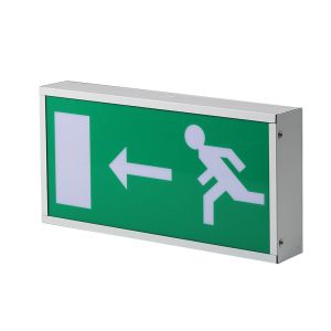 Running Man LED Emergency Rechargeable Exit Sign Light Automatic