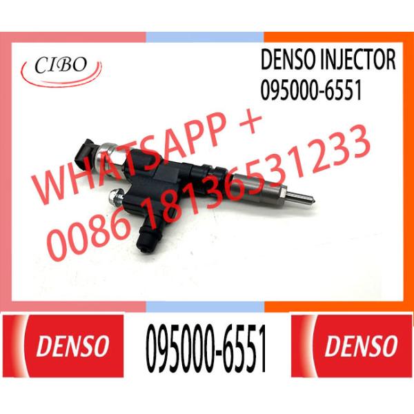 Diesel inyector common rail fuel injector 23670-E0190 23670-78140 095000-6550 095000-6551 For HINO N04C-TY DUTRO 4.0D