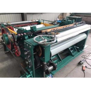 Plain Weave Steel Wire Mesh Machine , Mirogroove Wire Mesh Equipment