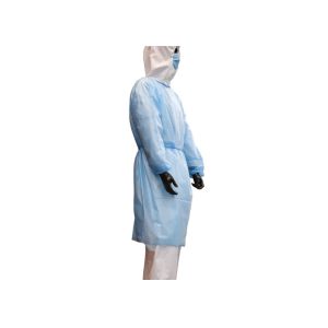 Wholesale Hook &amp; Loop Collar Doctor SMMS Disposable Surgical Gown from china suppliers